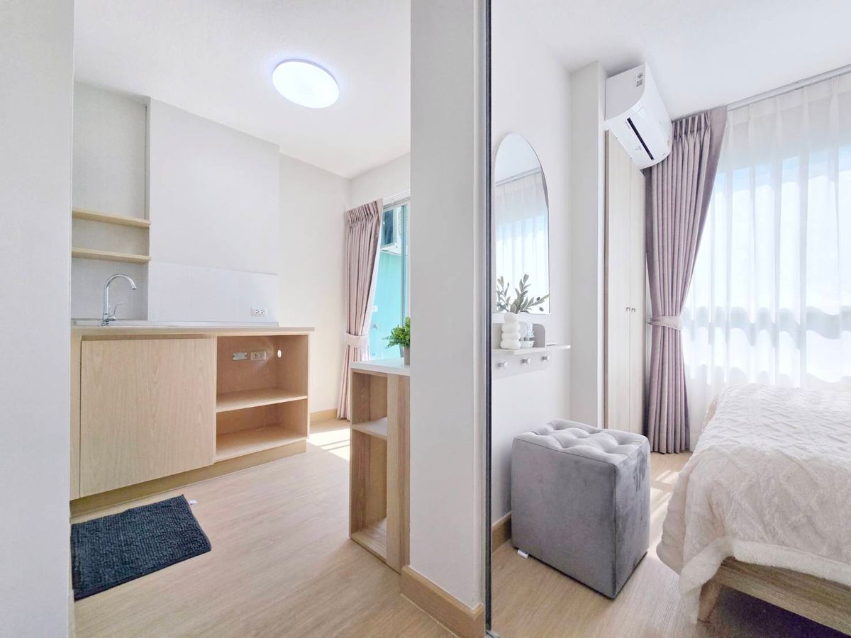 For SaleCondoLadkrabang, Suwannaphum Airport : ✨️ No problem for rent! Lighter than getting a room with Ferr, near Paso Lat Krabang with the project.