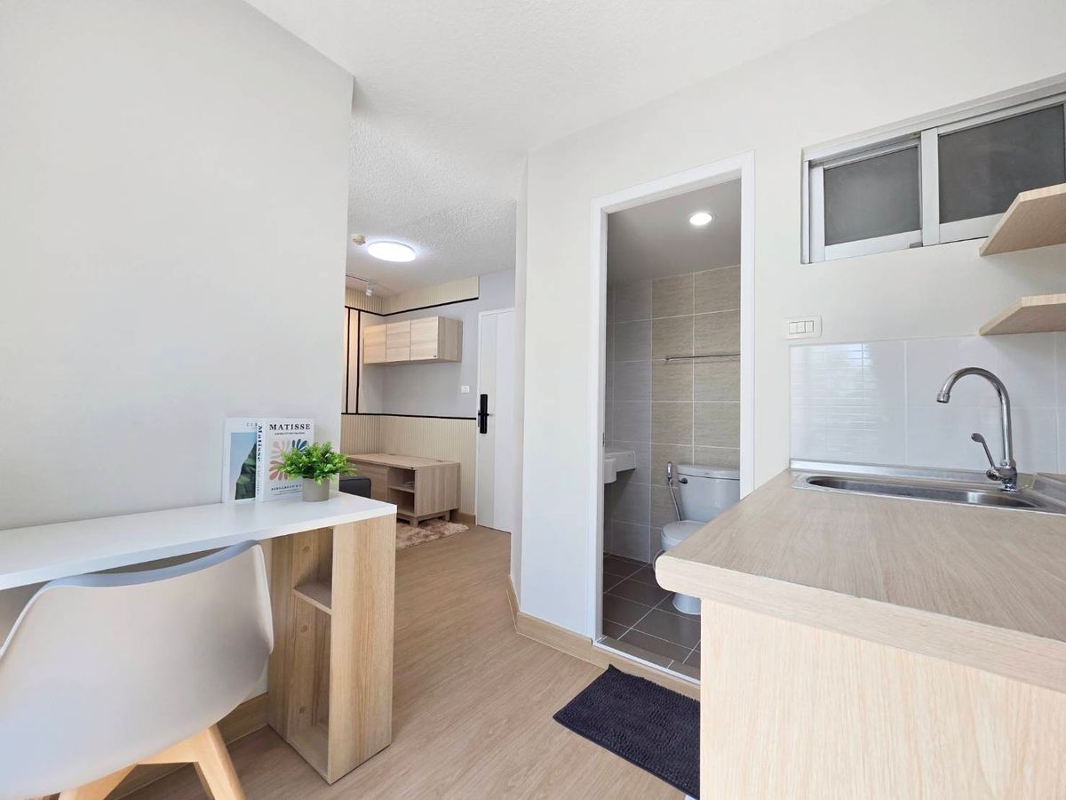 For SaleCondoLadkrabang, Suwannaphum Airport : ✨️ No problem for rent! Lighter than getting a room with Ferr, near Paso Lat Krabang with the project.