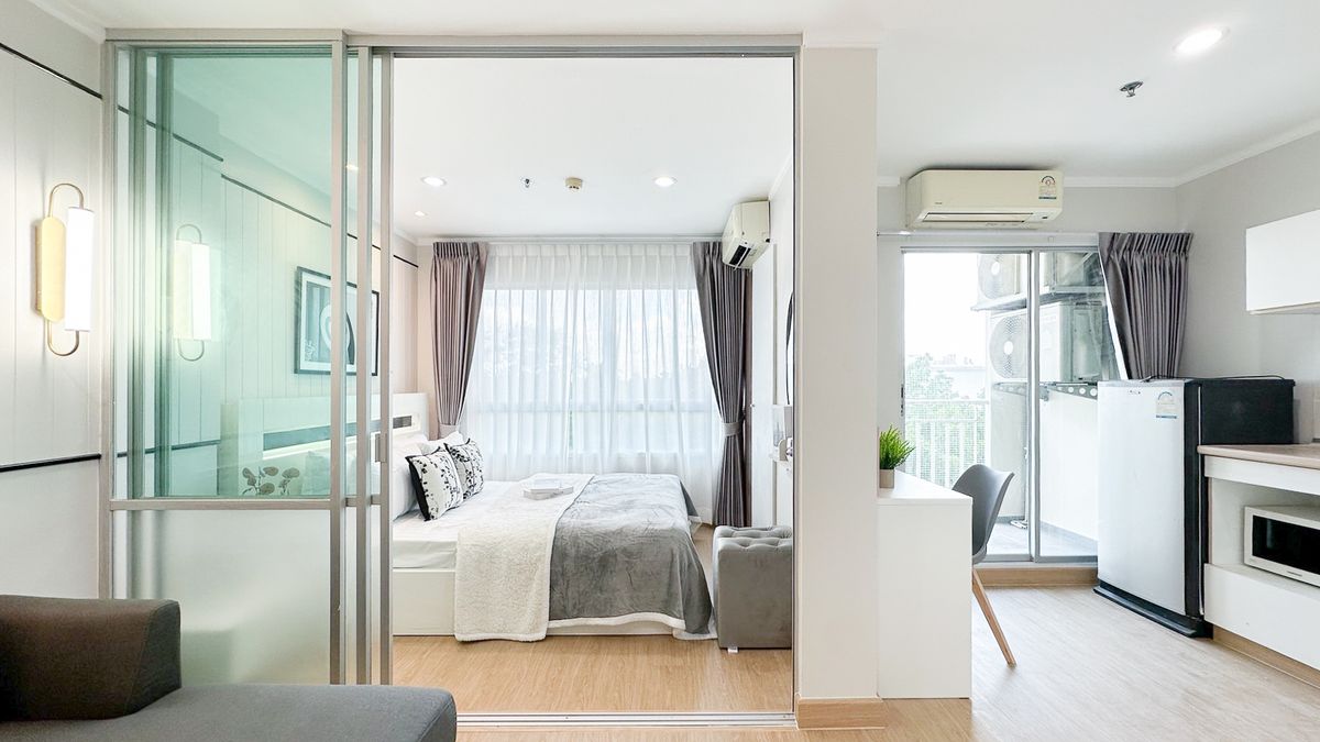 ขายคอนโดบางนา แบริ่ง ลาซาล : 📌📌Lumpini Ville LaSalle-Bearing👍คอนโดลุมพินี ราคาดี ใกล้BTSแบริ่ง🚅 มาแต่ตัว อยู่ได้เลยค่าา🥰🥰