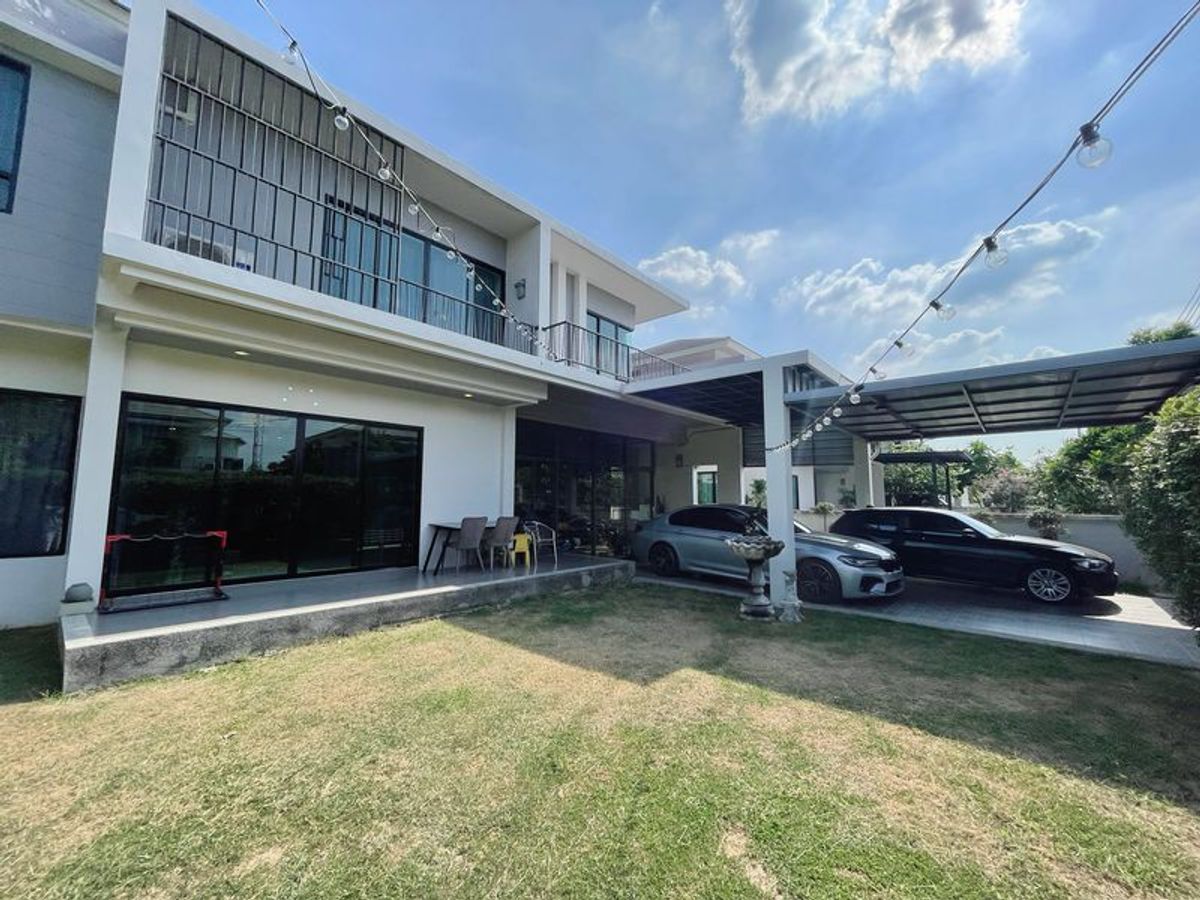 For SaleHousePathum Thani,Rangsit, Thammasat : Sell ​​️ Detached house, Zoom Serene, Khlong 6, size 120 square wah, 3 bedrooms, Khlong Hok Subdistrict, Khlong Luang District Pathum Thani Province