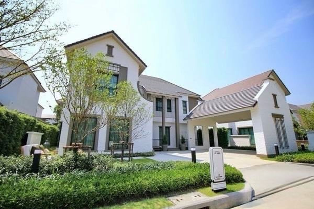 ให้เช่าบ้านบางนา แบริ่ง ลาซาล : For rent บ้านพร้อมอยู่ให้เช่า Grand Bangkok Boulevard Sukhumvit
