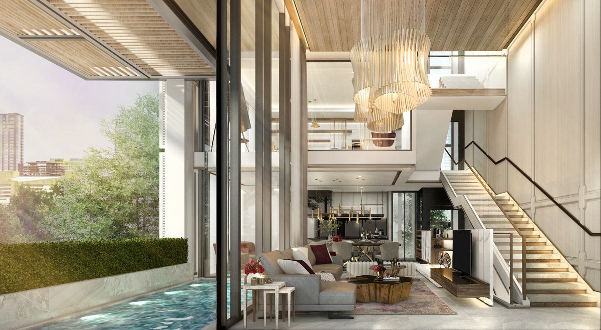 ให้เช่าบ้านสุขุมวิท อโศก ทองหล่อ : 🏡 ปล่อยเช่าบ้านเดี่ยวหรู 4 ชั้นครึ่ง SAGE ทองหล่อ 25 พร้อมสระว่ายน้ำส่วนตัวใจกลางทองหล่อ