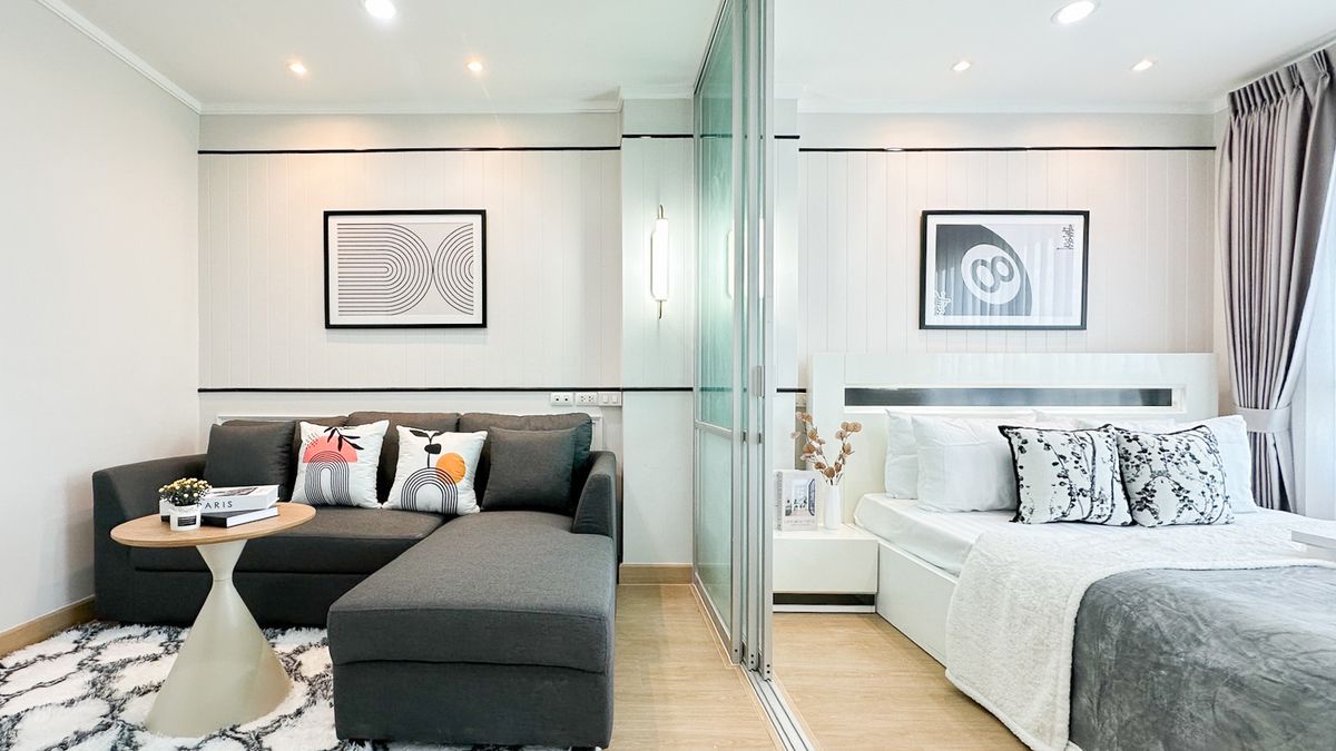 ขายคอนโดบางนา แบริ่ง ลาซาล : 📌📌Lumpini Ville LaSalle-Bearing👍คอนโดลุมพินี ราคาดี ใกล้BTSแบริ่ง🚅 มาแต่ตัว อยู่ได้เลยค่าา🥰🥰