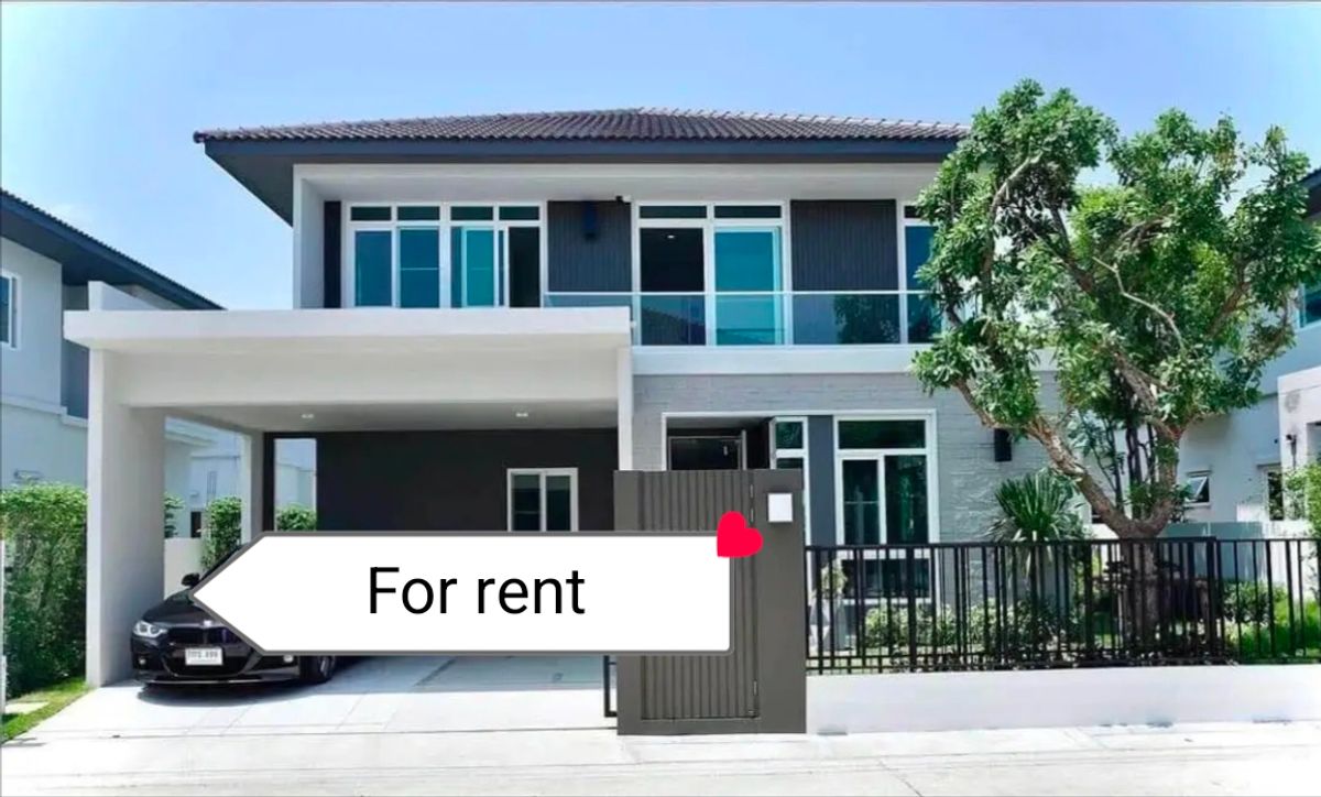 For RentHouseBangna, Bearing, Lasalle : 🔥🔥 House for Rent Mantana 2 Bangna Km.7 🔥🔥 Nearby Mega Bangna