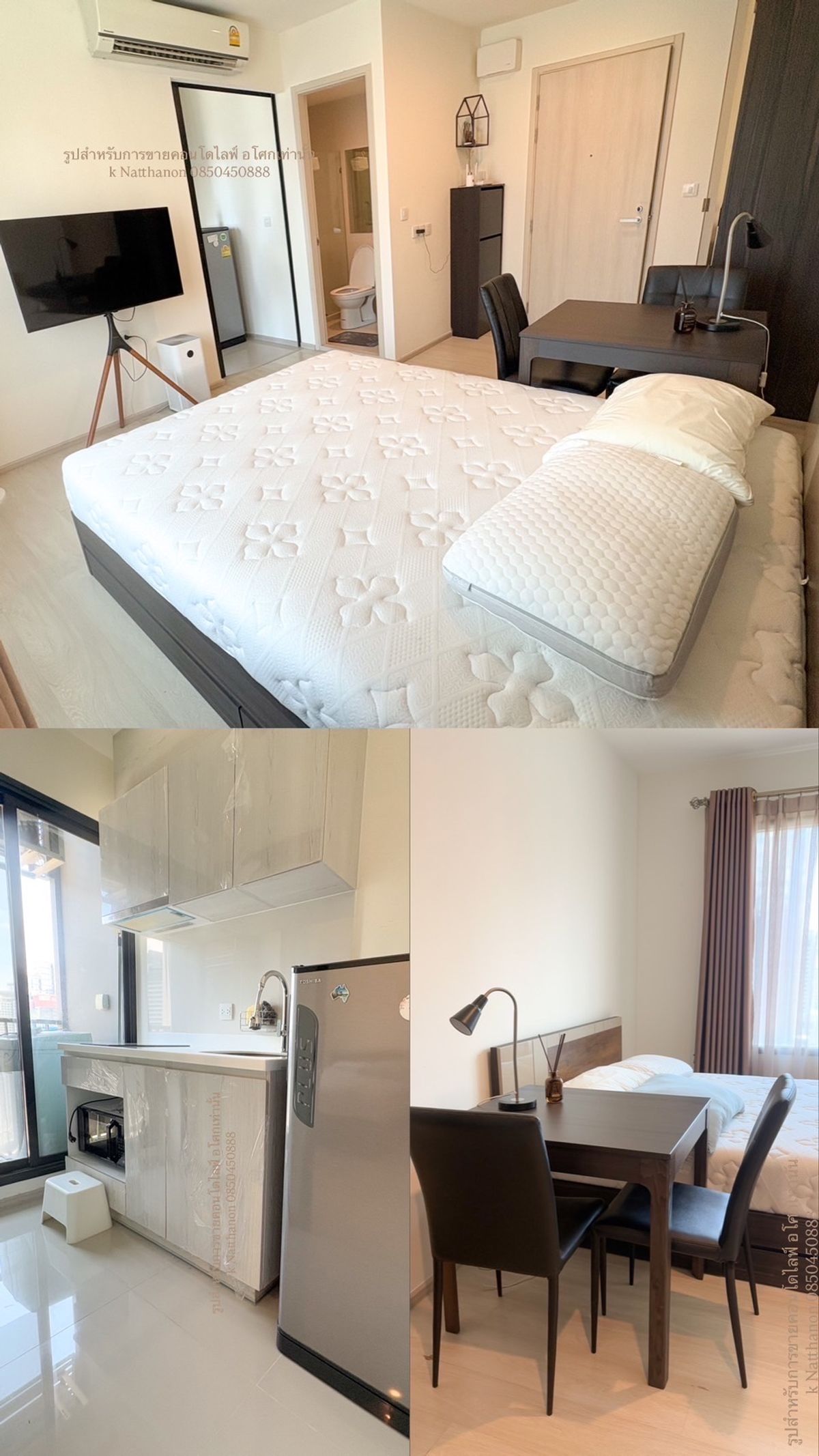 ขายคอนโดพระราม 9 เพชรบุรีตัดใหม่ RCA : ขายไลฟ์ อโศก ชั้น25 ไม่บล็อกวิว-Fully Furnished🌷🌿