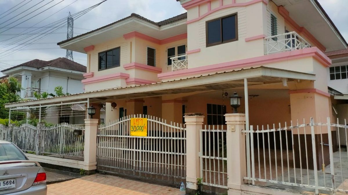 ให้เช่าบ้านบางนา แบริ่ง ลาซาล : บ้านเดี่ยว 2 ชั้น พร้อมรีโนเวทใหม่ ให้เช่า ย่านบางนา-บางแก้ว ใกล้โลตัส บางนา-ตราด เพียง 450 เมตร