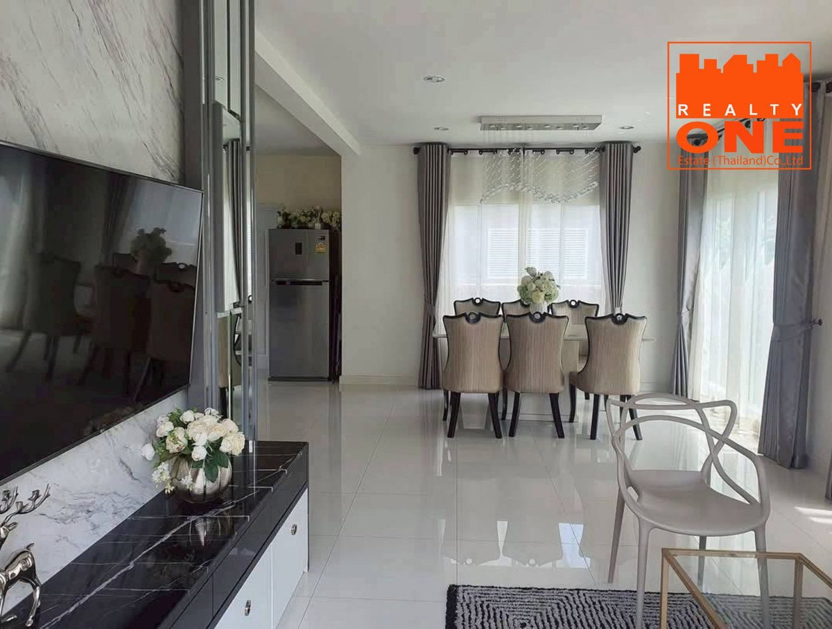 ขายบ้านพัฒนาการ ศรีนครินทร์ : ขายบ้านพร้อมอยู่ บรรยากาศเงียบสงบ ภัสสร เพรสทีจ ลุกซ์ (Passorn Prestige Luxe) พัฒนาการ 38