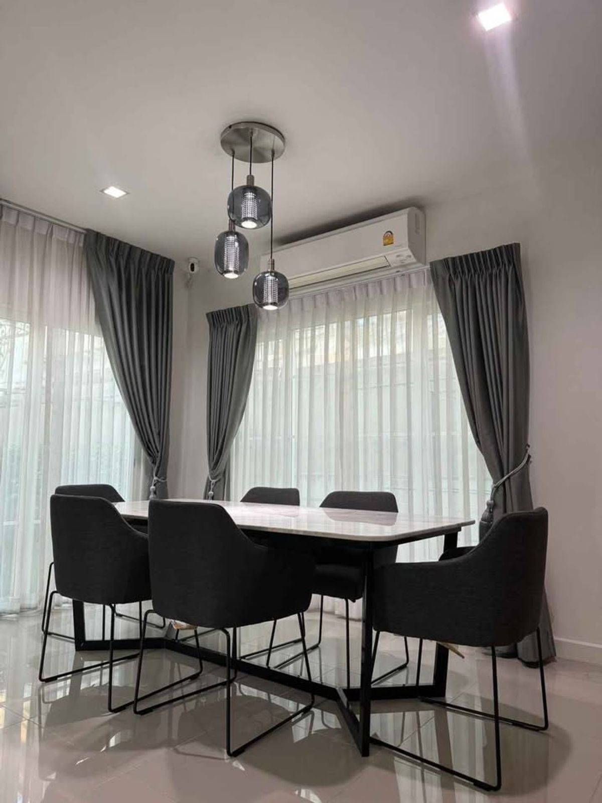 For RentHouseKaset Nawamin,Ladplakao : ✨️For Rent – Luxury Single House @ Grandio Ladprao–Kaset Nawamin 4 Bedrooms | Fully Furnished | Move-in Ready! Prime Location near Intrarak Market, The Mall Bangkapi & Leading Hospitals