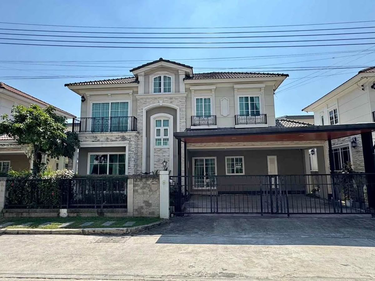 For RentHouseKaset Nawamin,Ladplakao : ✨️For Rent – Luxury Single House @ Grandio Ladprao–Kaset Nawamin 4 Bedrooms | Fully Furnished | Move-in Ready! Prime Location near Intrarak Market, The Mall Bangkapi & Leading Hospitals