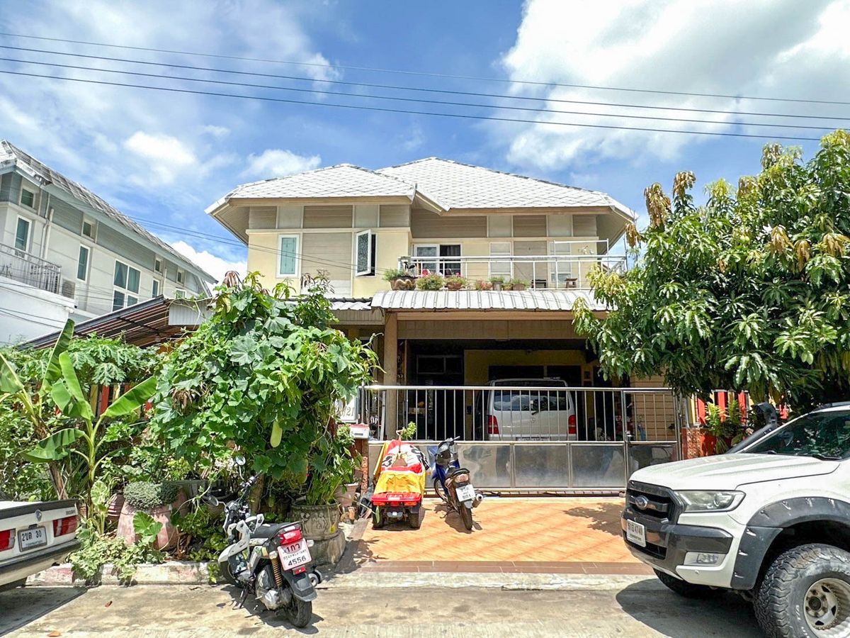 For SaleHousePathum Thani,Rangsit, Thammasat : 2-storey house for sale, ready to stay at Siriwali Rangsit-Nakhon Nayok, Khlong 1, 69.1 sq.w., complete, complete with good location, convenient to travel!