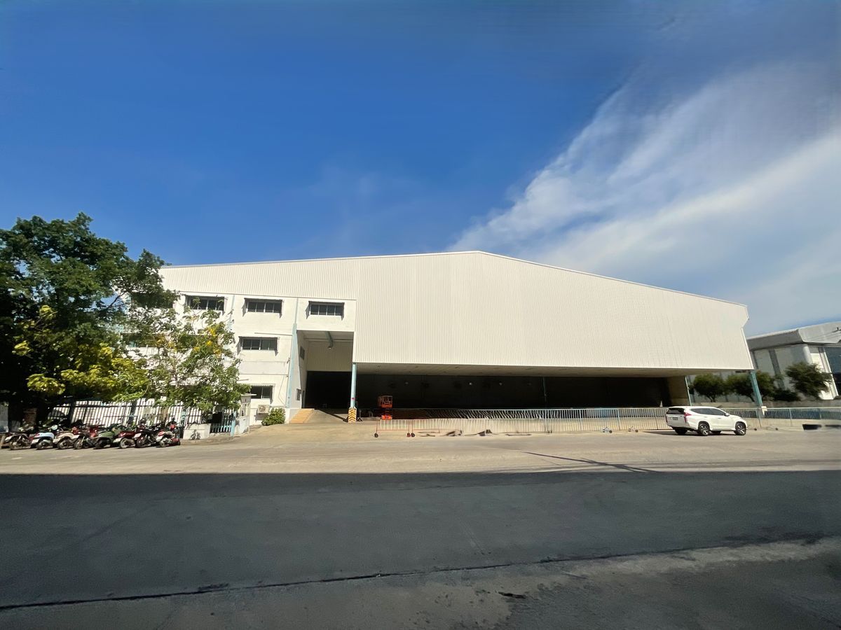 For RentFactorySamut Prakan,Samrong : Warehouse factory for rent, purple area, Samut Prakan, size 6,943 sq m., on Bangna-Trad Road, Bang Phli District, Samut Prakan Province (Property code TW1-16)