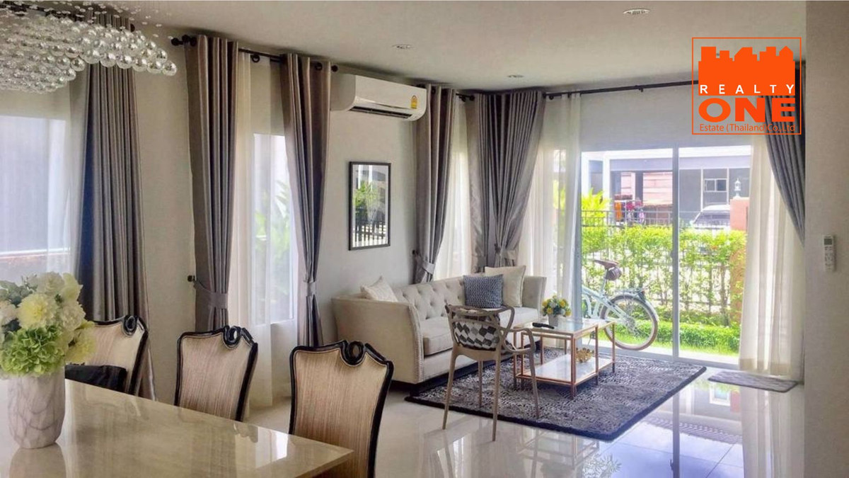 ขายบ้านพัฒนาการ ศรีนครินทร์ : ขายบ้านพร้อมอยู่ บรรยากาศเงียบสงบ ภัสสร เพรสทีจ ลุกซ์ (Passorn Prestige Luxe) พัฒนาการ 38