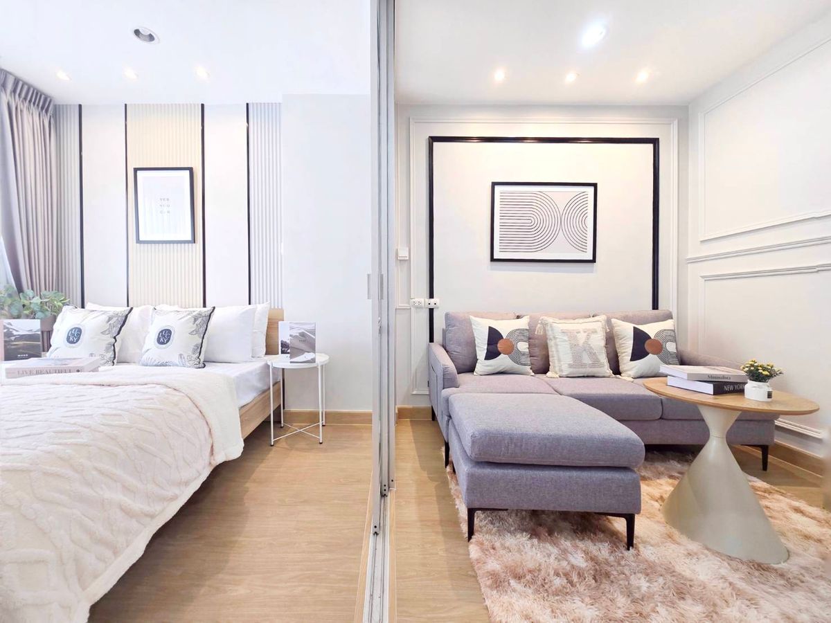 For SaleCondoKaset Nawamin,Ladplakao : ✨️ Anyone who wants to have a condo near the train without having to win.