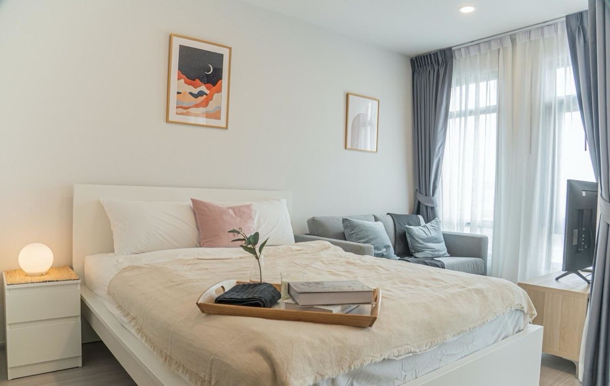 For RentCondoRama9, Petchburi, RCA : 🌈aspire Asoke-Ratchada 💖 beautiful room, beautiful decorated