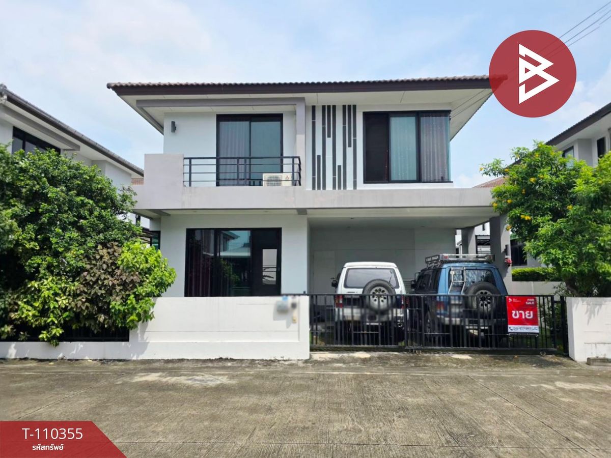 For SaleHouseMahachai Samut Sakhon : House for sale The Proud Village Ekachai-Rama 2 (The Proud Ekachai-Rama2) Samut Sakhon