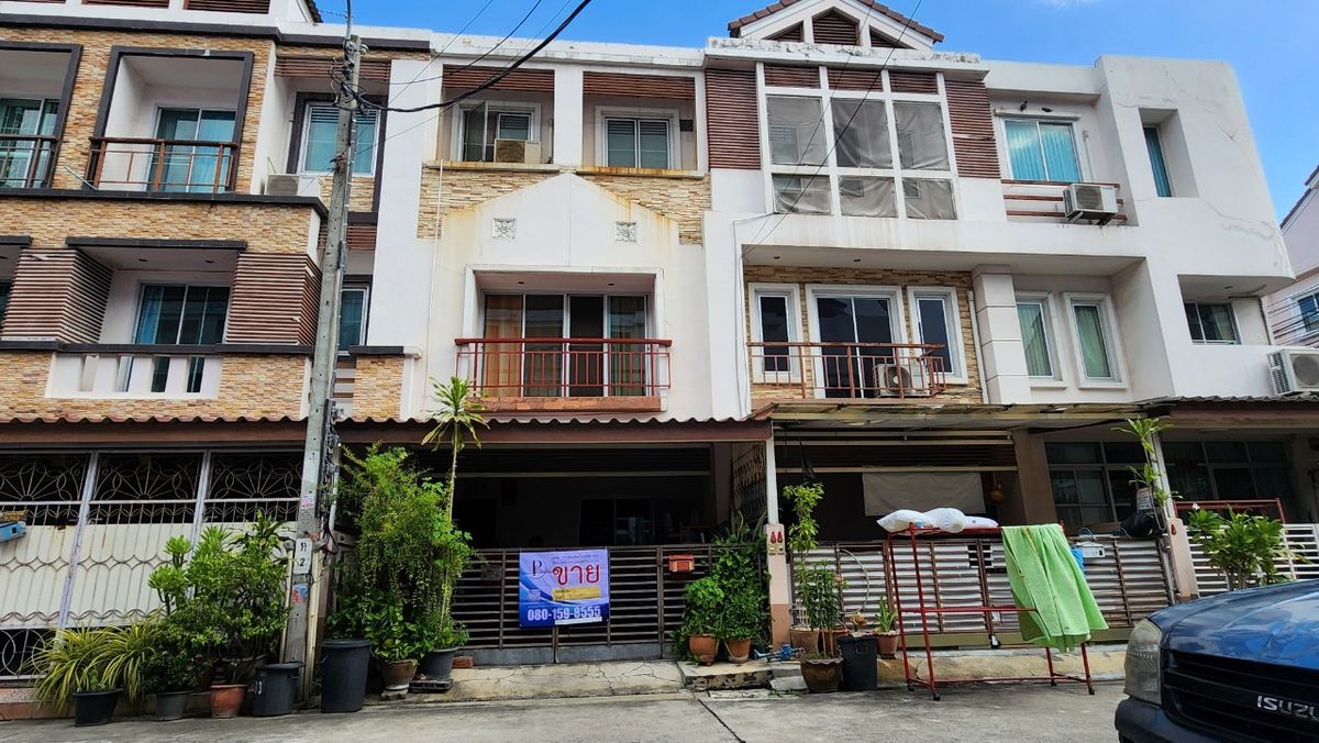 For SaleTownhomeBang kae, Phetkasem : 3 -storey townhome, Daen City Village, Petchkasem 69, Bang Bon - Nong Khaem