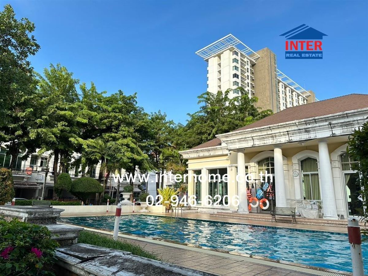 For SaleTownhomeSamut Prakan,Samrong : 3 -story townhome, 20.6 sq.w. Village, Mueang British Town, Srinakarin, near BTS, Srilasal, Soi Sri Dan 24, Srinakarin Road, Bang Phli, Samut Prakan