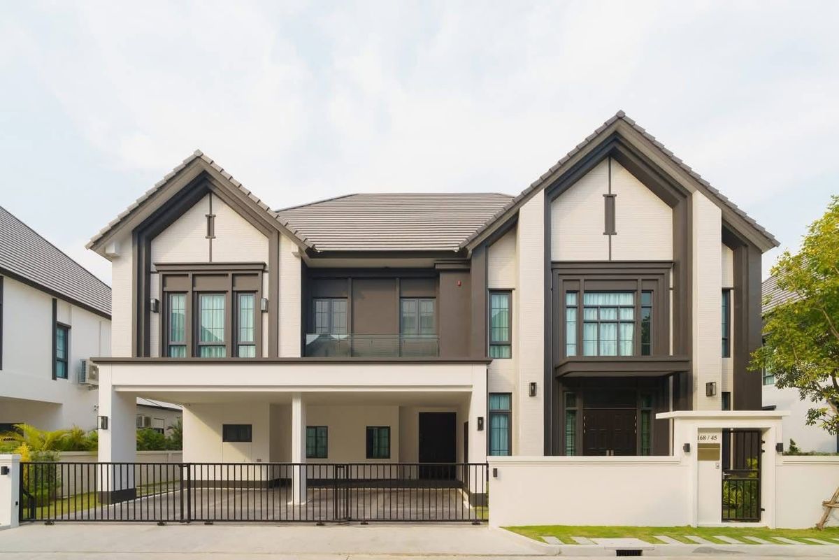HouseBangna, Bearing, Lasalle : Selling/rental of the luxury mansion The City Bangna 2 Size L area 111.6 Sq. 5 bedrooms next to Mega Bangna