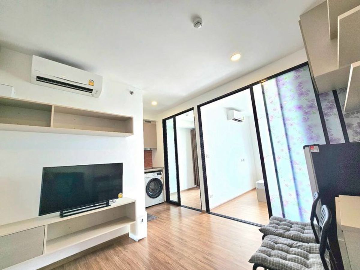 For RentCondoMin Buri, Romklao : ️ Rent Condo Diorigin 209 Interior (Condo The Origin Ram 209 Interchange) 2 bedrooms 31 square meters, 12th floor with furniture. And electrical appliances Next to Ramkhamhaeng Road, Min Buri District, Bangkok