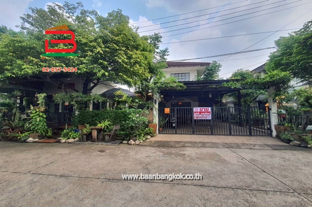 For SaleHousePathum Thani,Rangsit, Thammasat : Single house, Siwalee Village, area 61 sq.w., Phahonyothin Road, Khu Khot Subdistrict, Lam Luk Ka District, Pathum Thani Province