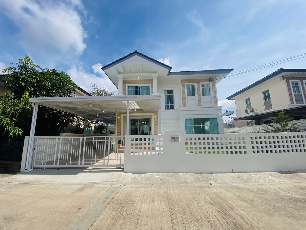 ขายบ้านสมุทรปราการ สำโรง : บ้านภัสสร25 รีโนเวทใหม่ สวยน่าอยู่ 