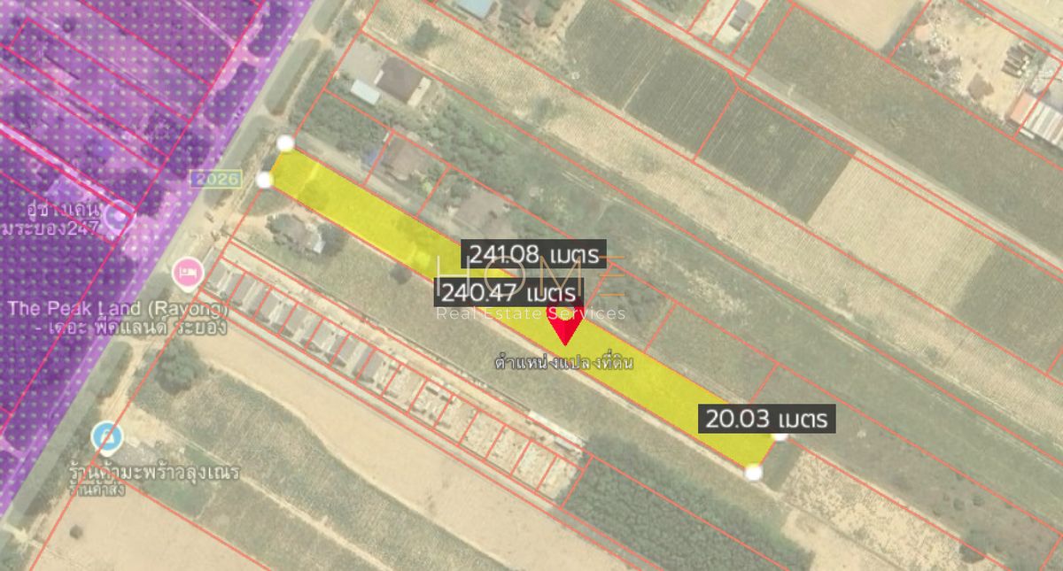 For SaleLandRayong : 2 rai of land, Pha Nok, Soi 12, Nikom Phatthana / (Selling), Land 2 Rai Phana Nikhom Soi 12 Nikhom Phatthana / (For Sale) Nut2019