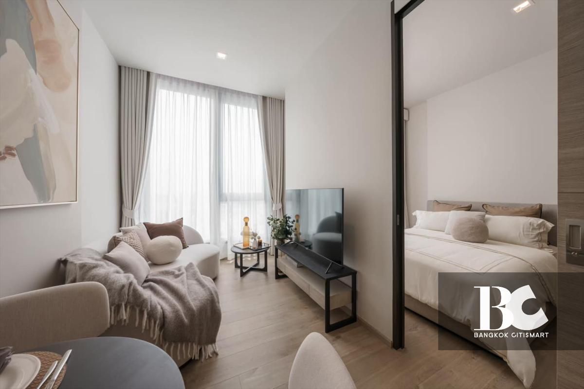 For SaleCondoLadprao, Central Ladprao : Urgent ✨ Sell room with decoration Free all costs. 🔥 Buy yourself or invest is worth it.