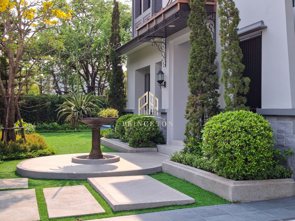 HousePattanakan, Srinakarin : Luxury House For Sale or Rent Nantawan Rama 9 New Krungthep Kreetha 