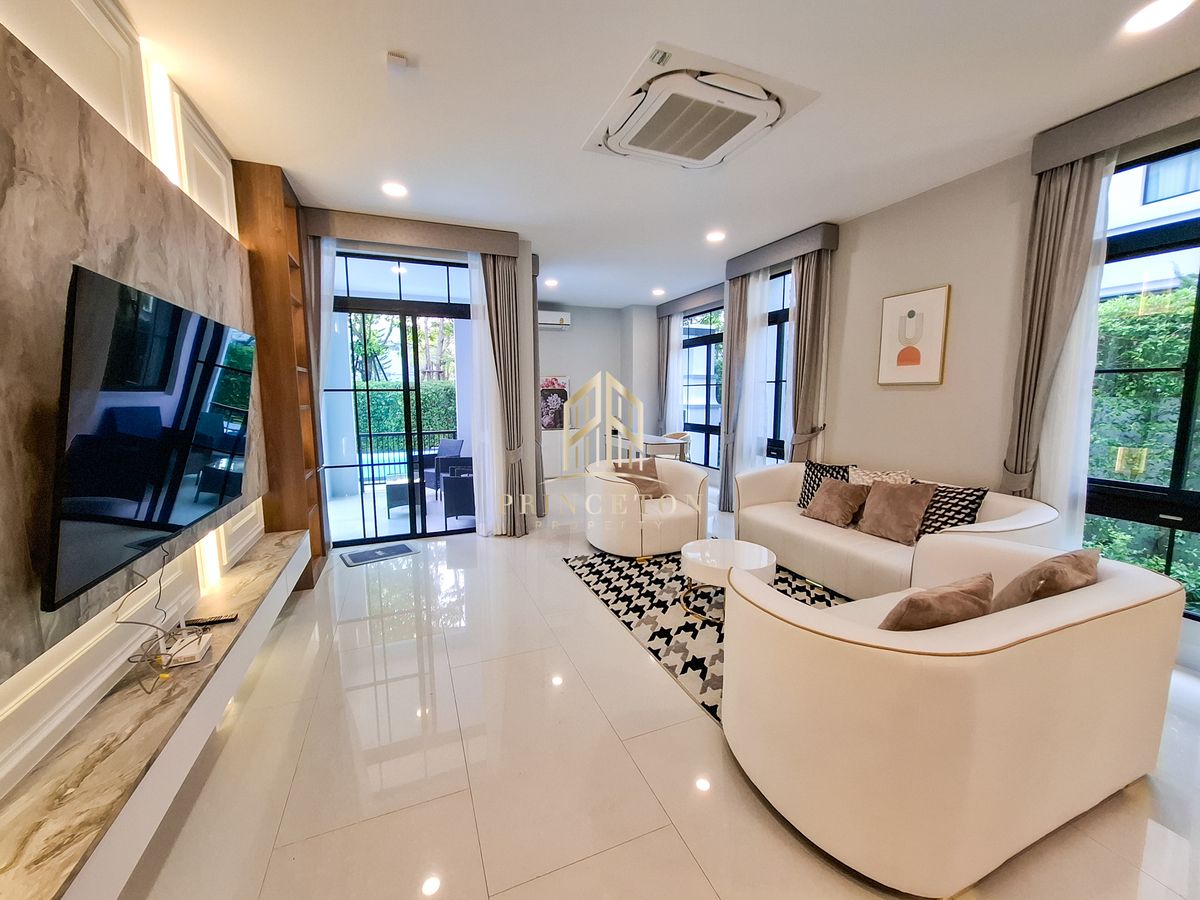 HousePattanakan, Srinakarin : Luxury House For Sale or Rent Nantawan Rama 9 New Krungthep Kreetha 