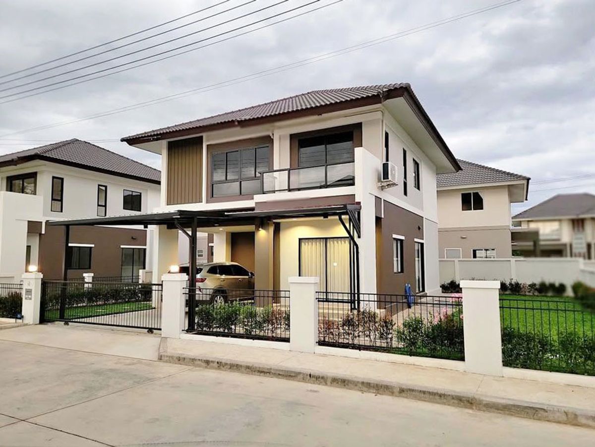 For RentHouseChiang Mai : House in the project Rent 35,000 baht per month, not far from Lanna-Hang Dong International School No.14H907