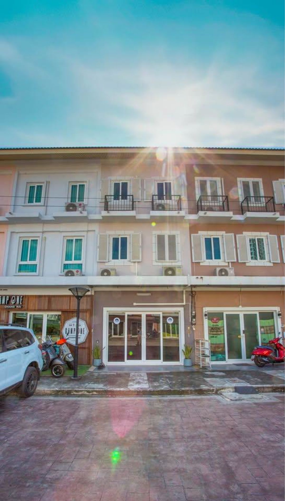 For RentTownhomeChiang Mai : Townhouse in the project Rent 28,000 baht per month, near Central Festival, only 5 minutes. No.6H281