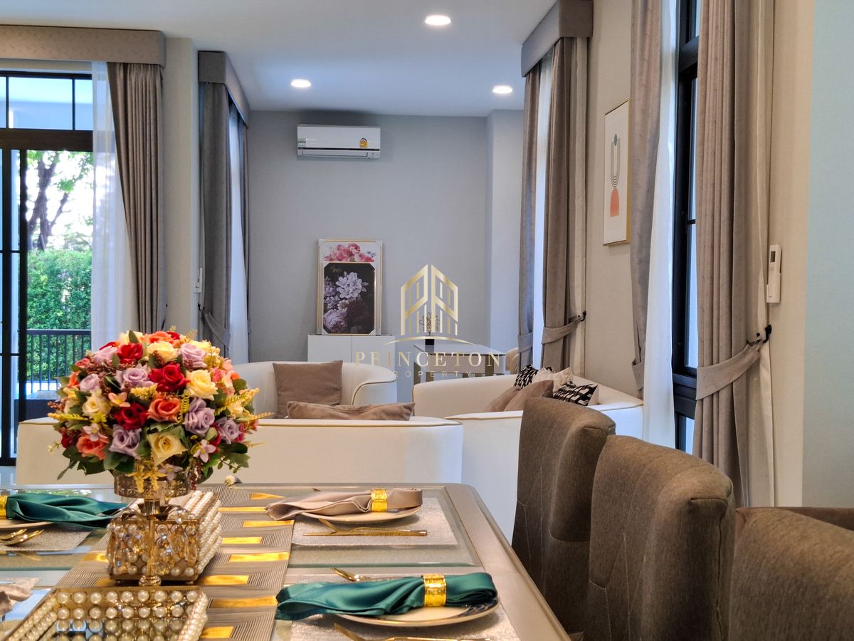 HousePattanakan, Srinakarin : Luxury House For Sale or Rent Nantawan Rama 9 New Krungthep Kreetha 