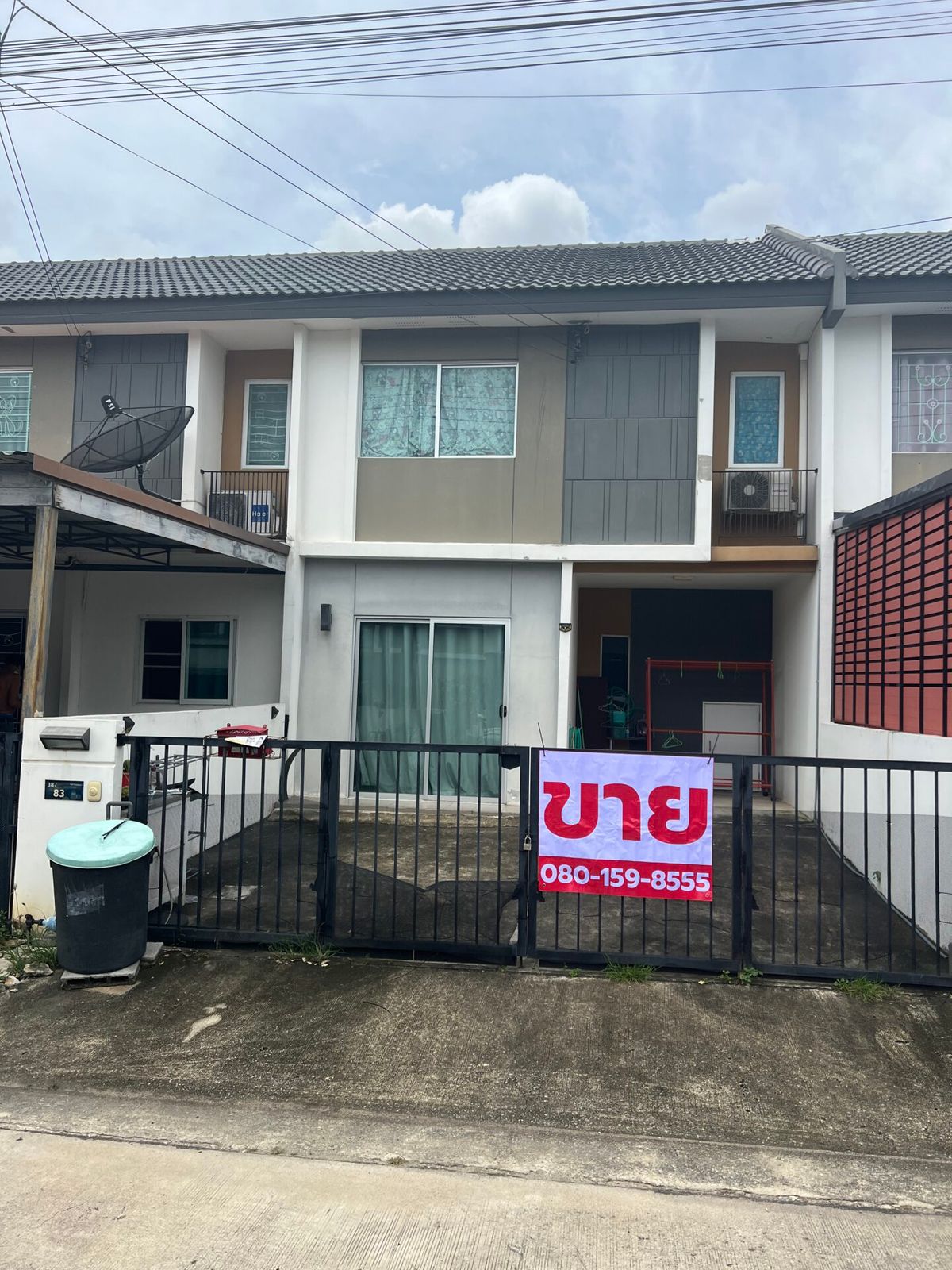 For SalePathum Thani,Rangsit, Thammasat : 2 -story townhouse, Pruksa Village 123