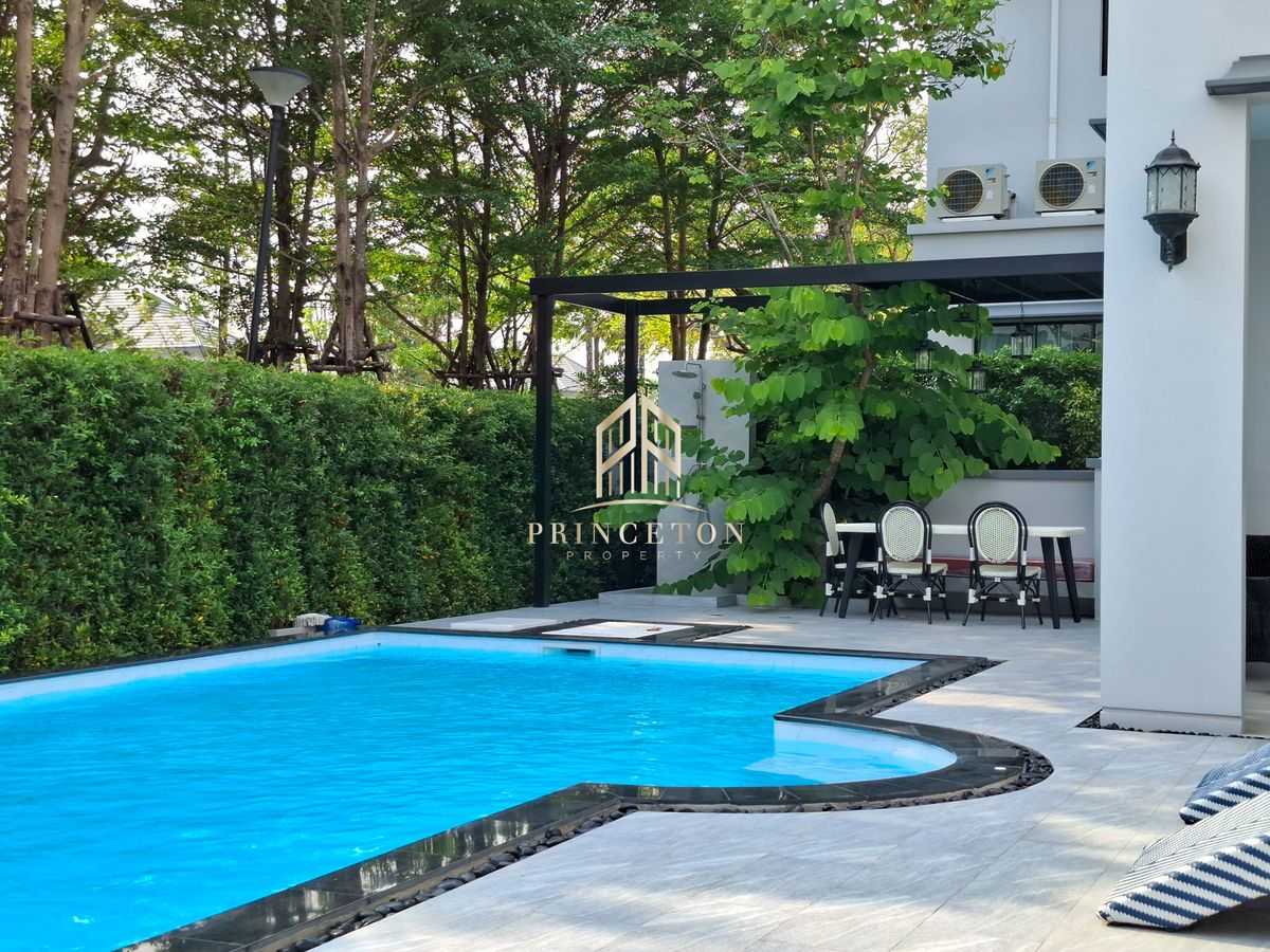 HousePattanakan, Srinakarin : Luxury House For Sale or Rent Nantawan Rama 9 New Krungthep Kreetha 