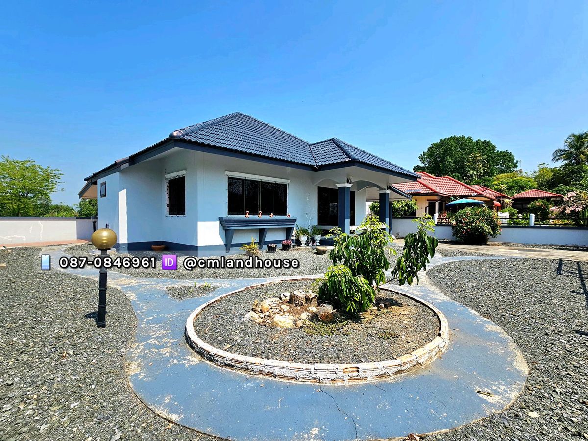 For SaleHouseChiang Mai : Beautiful house, space, 84 sq.m., near Central Phase, 11 km. Ban Noppakao, San Pa Pa Subdistrict, San Sai District, near Bo Hin Market