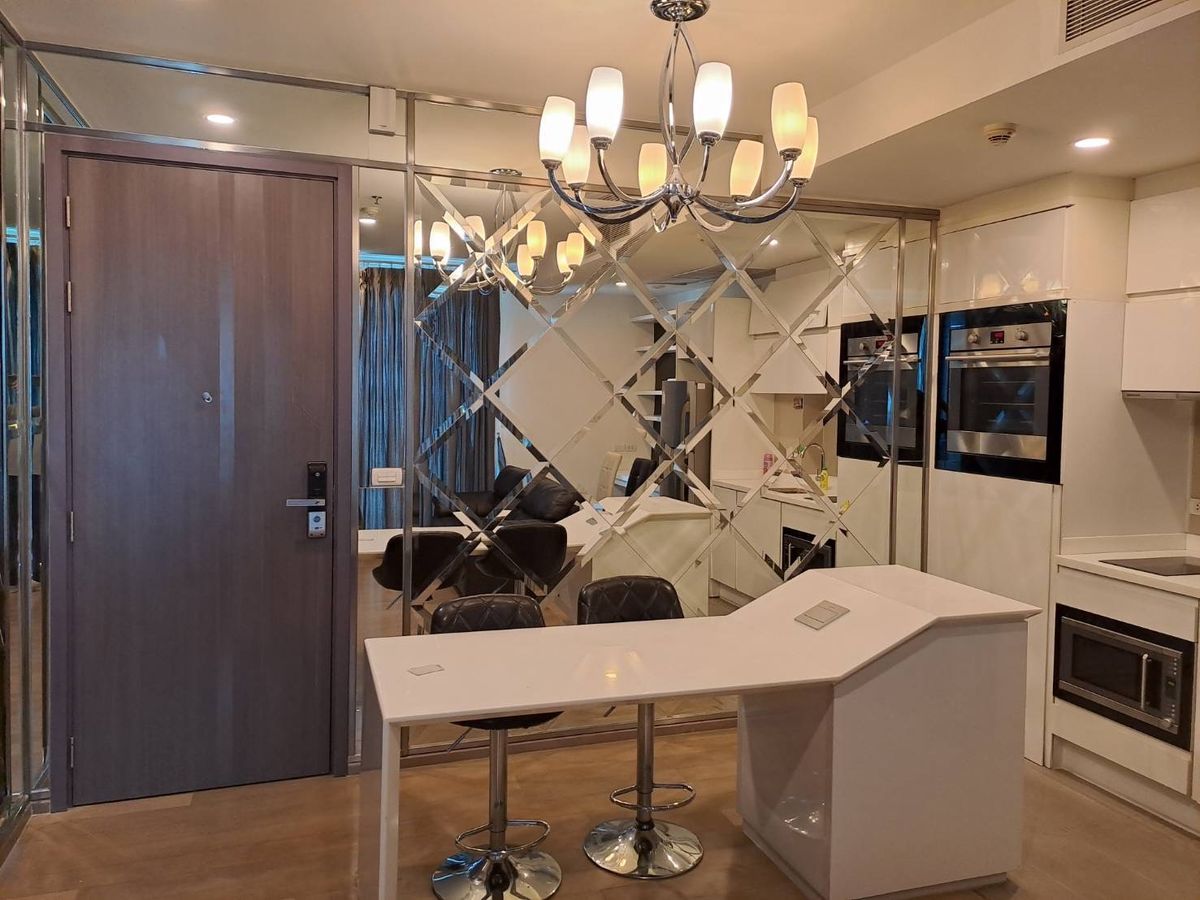 ให้เช่าคอนโดราชเทวี พญาไท : Pyne by Sansiri (ไพน์ บาย แสนสิริ) for Rent (1bed1bath 46sqm)