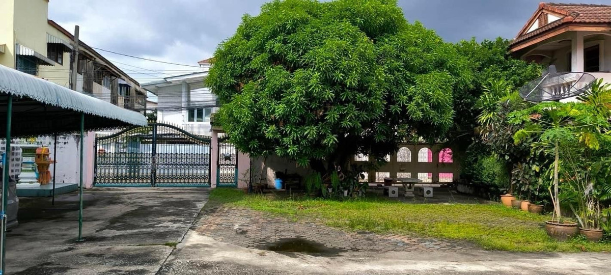 For SaleHouseRama 8, Samsen, Ratchawat : Land with Two Houses for Sale in Dusit area on Half-Rai Plot Ideal for Investment or Commercial Use