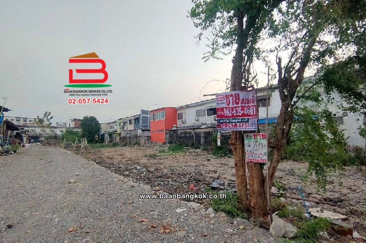 ขายที่ดินนวมินทร์ รามอินทรา : ที่ดินเปล่า สุขาภิบาล 5 ซอย 43 เนื้อที่ 200 ตารางวา (ใกล้ตลาดออเงิน) แขวงออเงิน เขตบางเขน กรุงเทพมหานคร