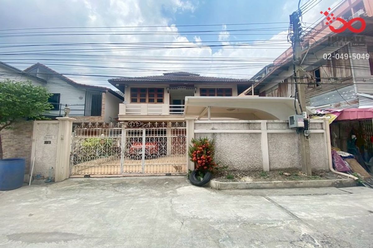 HouseNonthaburi, Bang Yai, Bangbuathong : Selling and renting a 2 -story house, 59.2 square wah, near the Pink Line, Soi Samakkhi 1, Samakkhi Road