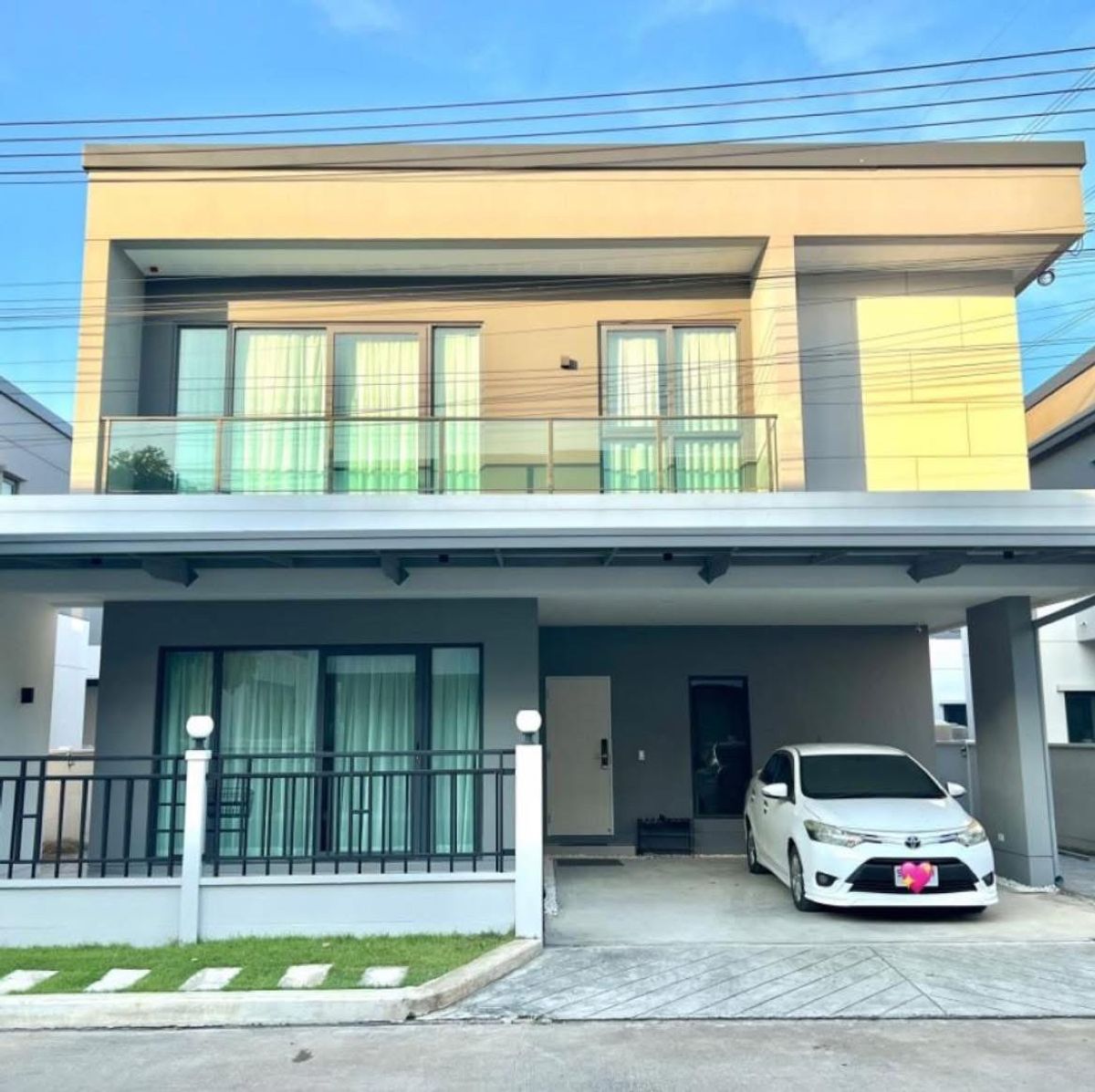 For RentHousePathum Thani,Rangsit, Thammasat : ME -317 House for Rent, Sen, Don Mueang -Chaeng Watthanaphafur, electrical appliances ready