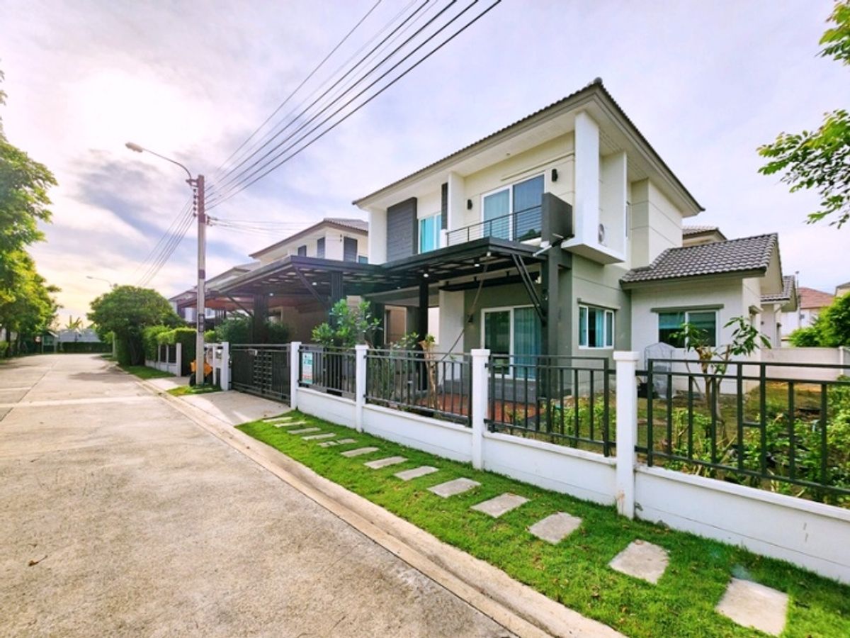 ขายบ้านลาดกระบัง สุวรรณภูมิ : ขายบ้านเดี่ยว Centro พระราม 9 ใกล้สุวรรณภูมิ 4 ห้องนอน ต่อเติมครบ พร้อมอยู่