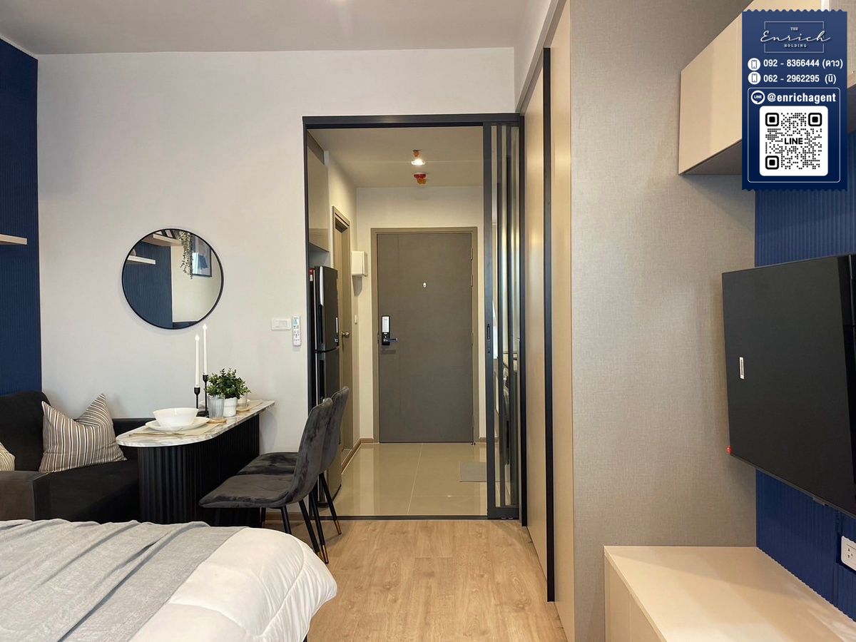 For RentCondoRama9, Petchburi, RCA : 💙 Rent IDEO RAMA 9-ASOKE. Beautiful room, ready to move in to MRT Rama 9💙 092-8366444 stars // Line ID: @enrichagent