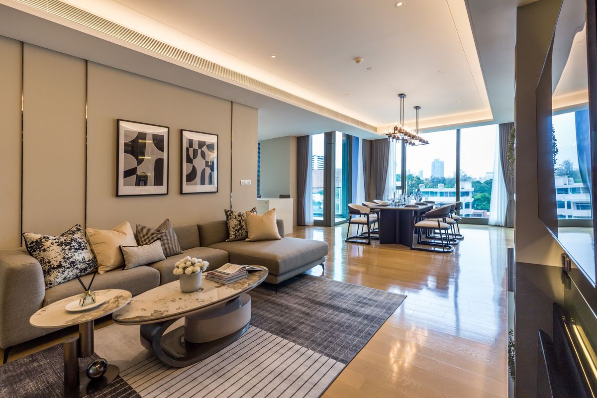 For RentCondoWitthayu, Chidlom, Langsuan, Ploenchit : 🔥For Rent Now🔥 Baan Sindhorn Luxury Residence, an ultra-luxury condo in the heart of Langsuan. 2 bedrooms, 3 bathrooms. Ready to move in❗