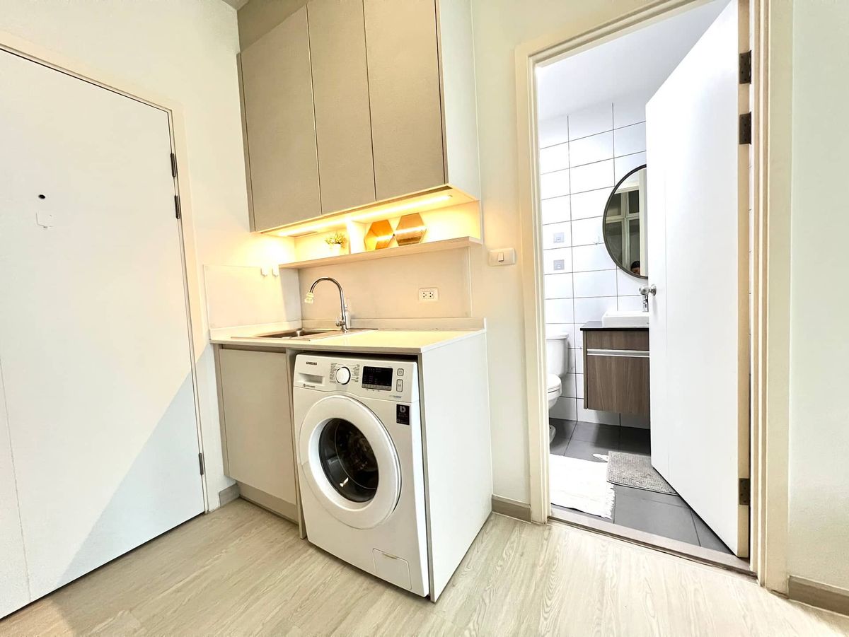 ให้เช่าคอนโดรัชดา ห้วยขวาง : ให้เช่า ✨ Chapter One Eco Ratchada - Huai Khwang ✨ เฟอร์นิเจอร์ และ เครื่องใช้ไฟฟ้าครบ ใกล้ MRT ห้วยขวาง