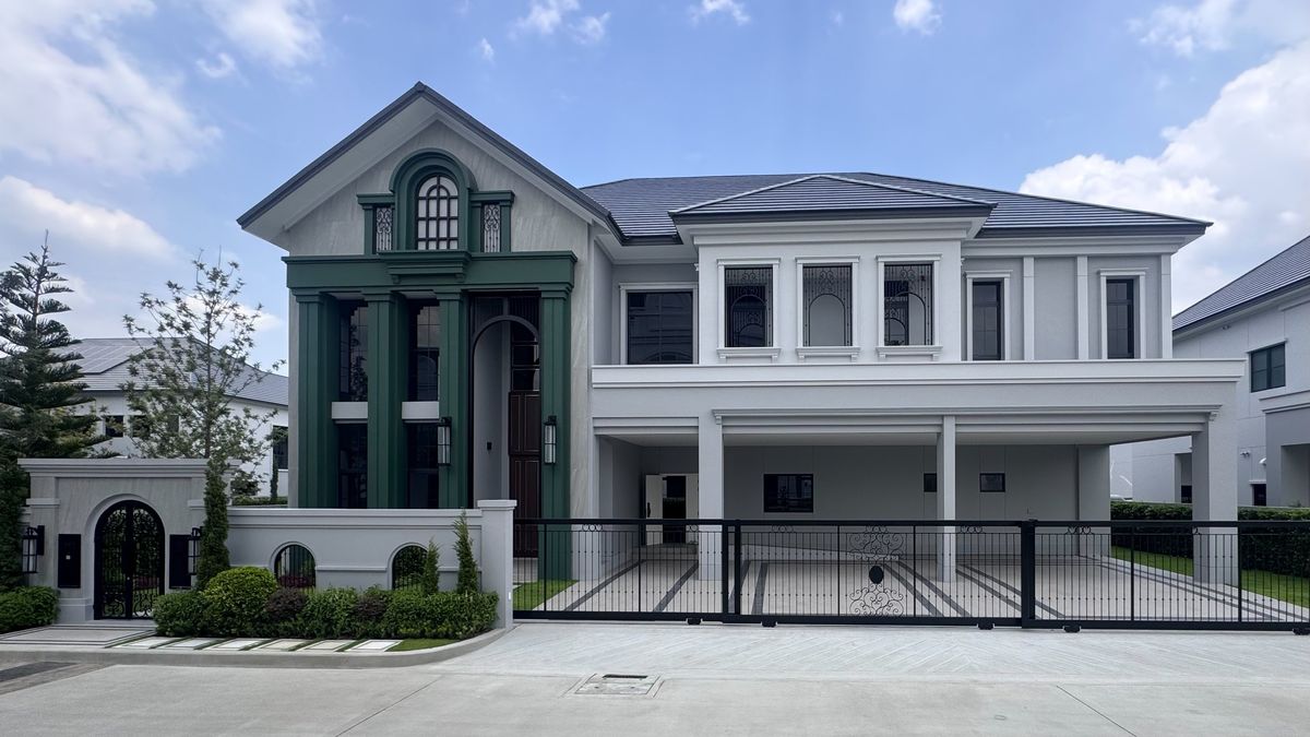 ขายบ้านปิ่นเกล้า จรัญสนิทวงศ์ : คฤหาสน์หรู เอกสิทธิ์เพียง 41 หลัง The Palazzo ปิ่นเกล้า-บรมฯ น้องใหม่จาก AP