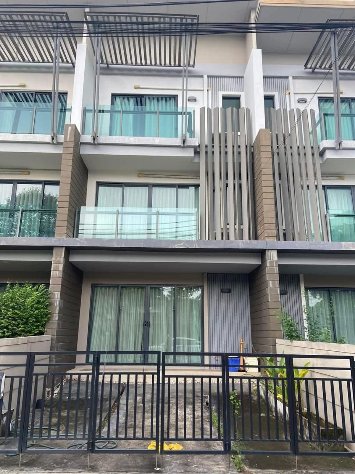 For RentTownhomeRama 2, Bang Khun Thian : 3 -story townhouse for rent, Town Avenue Forte Rama 2