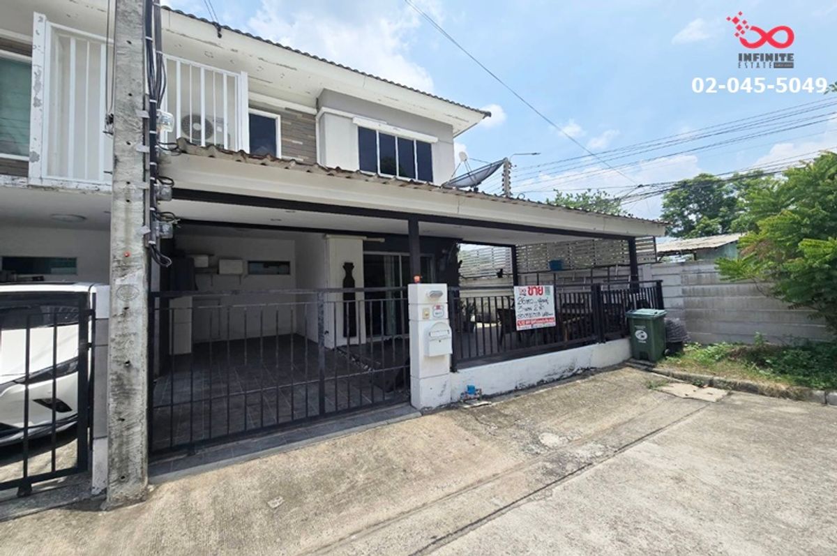 For SaleTownhomeNawamin, Ramindra : 2-story townhome for sale 25.3 square wah, Pruksa Ville 51, Phahonyothin-Permsin Soi Soi 29, Phahonyothin Road