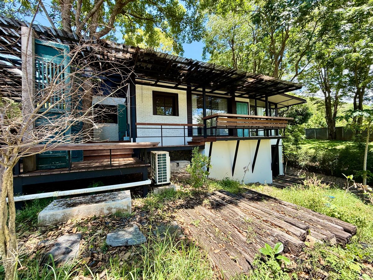 ขายบ้านปากช่อง เขาใหญ่ : ขายบ้านเดี่ยว พักตากอากาศ เขาใหญ่ เหวปลากั้ง  ขนาด 126 ตร.วา พื้นที่ใช้สอย 300 ตร.เมตร