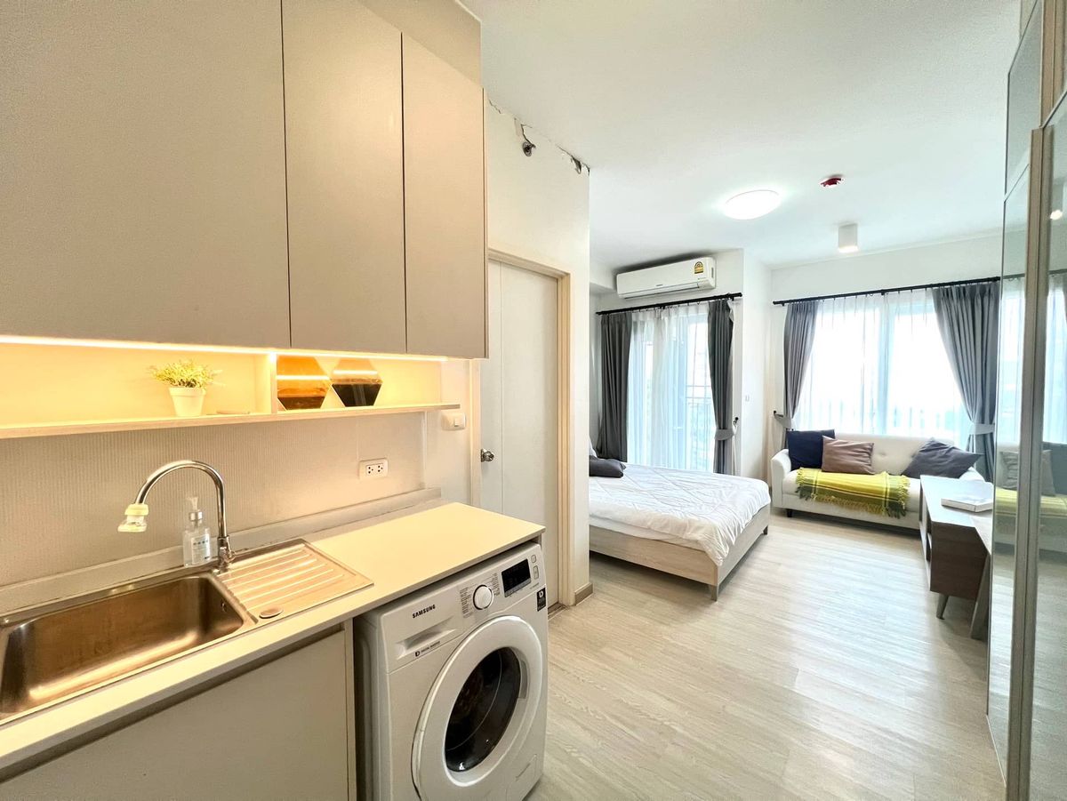 ให้เช่าคอนโดรัชดา ห้วยขวาง : ให้เช่า ✨ Chapter One Eco Ratchada - Huai Khwang ✨ เฟอร์นิเจอร์ และ เครื่องใช้ไฟฟ้าครบ ใกล้ MRT ห้วยขวาง