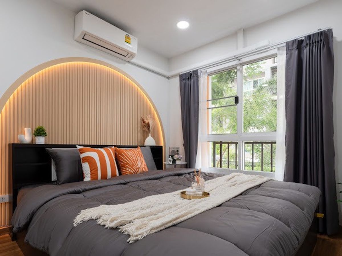 For SaleCondoLadprao101, Happy Land, The Mall Bang Kapi : 💢 Large corner room 35 sqm. || installments 6, xxx near the Mall Bangkapi || 🚝 5 minutes MRT Lat Phrao |#Lat Phrao 101